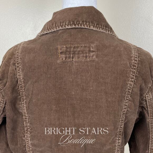 Rare Brown Corduroy Jacket ASO Rory Gilmore Girls Y2K Early 2000 Vintage Classic - Picture 13 of 14